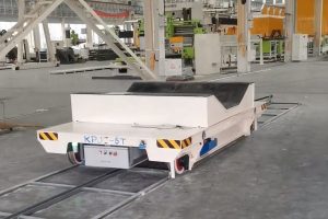 Xe goòng điện chạy ray vận chuyển vật liệu cuộn 5 tấn